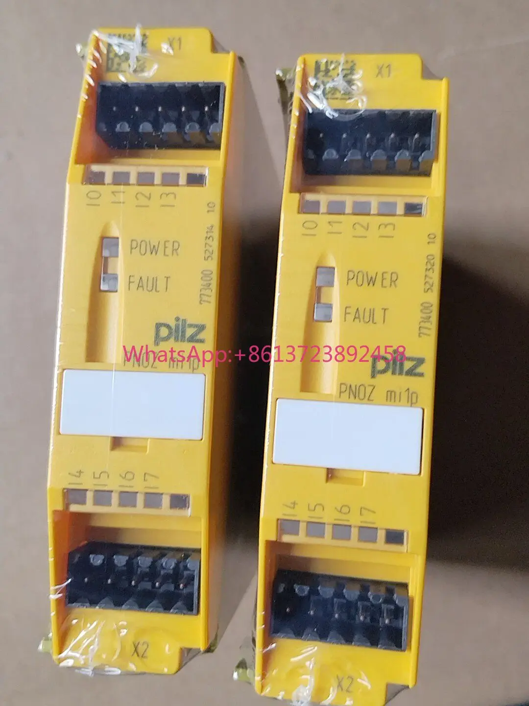 

New Pilz PNOZ mi1p safety relay, model 773400