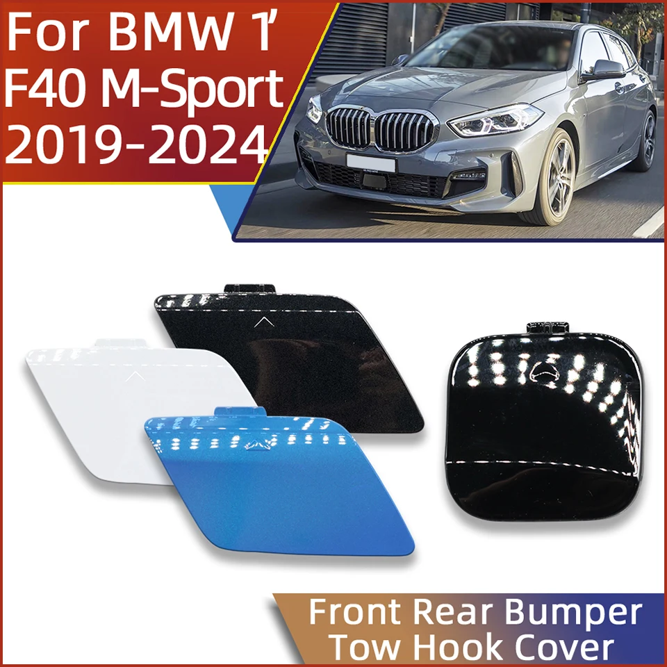 For BMW 1 Series F40 M-Sport 2019 2020 2021 2022 2023 2024 Front Bumper Tow Hook Cover Trailer Cap 51119463082 51129465102