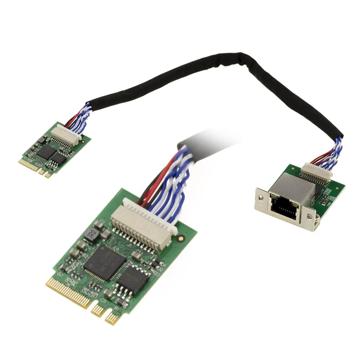 ABLJINFORMATIQUE M2 M.2 NGFF E A Key 2.5 Gigabit RJ45 LAN Ethernet 10 100 1000 1G 2.5G. with I226 SRKTV Chipset