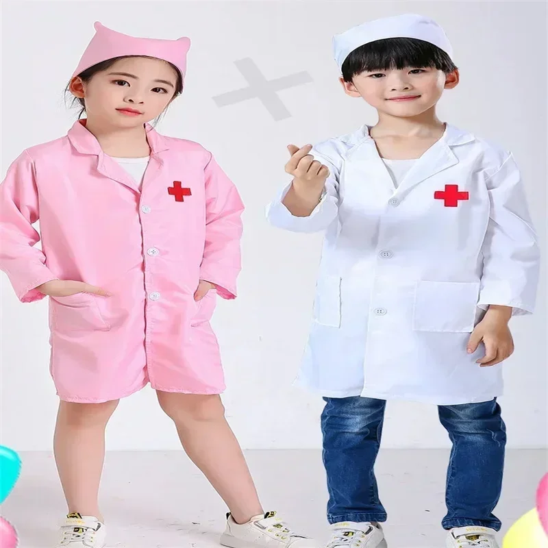 2025 ملابس تنكرية للأطفال للهالوين للأولاد والبنات زي الطبيب والممرضات الرائع للأطفال الصغار في عيد الميلاد وعيد الميلاد وعيد الميلاد أزياء لعب الأدوار للحفلات