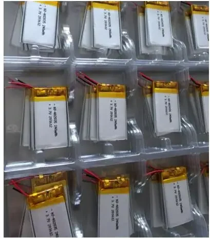 폴리머 리튬 배터리 402035, 240mAh 트래픽 녹음기, 블루투스 오디오, 3.7V