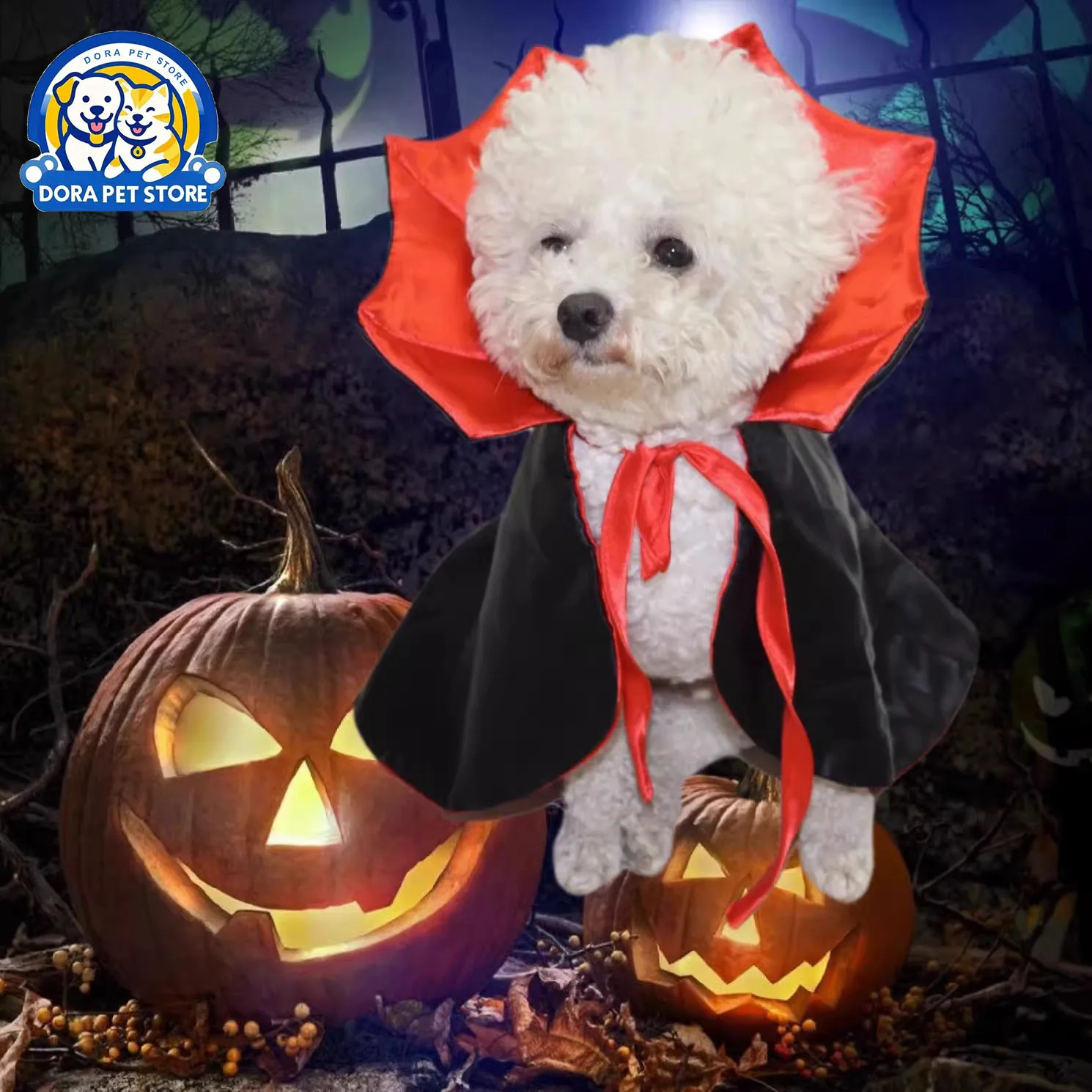 Cat Halloween Clothes Cloak Dog Cloak Magic Cloak Pet Cloak Funny