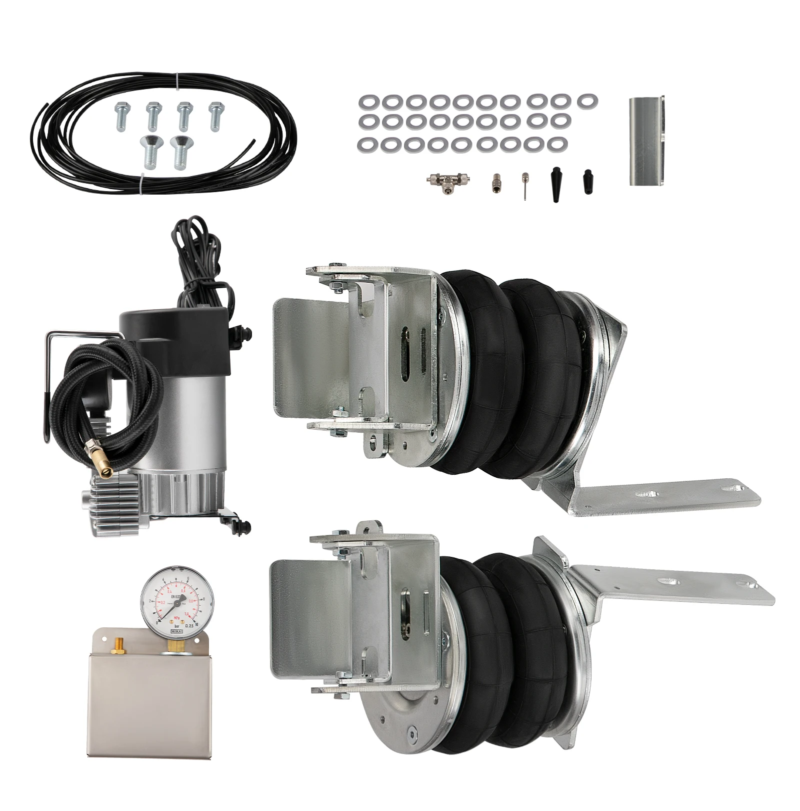 Air Suspension with 12V Compressor Kit for Ford Transit RWD 2001-2022 4 ton Air Suspension Spring