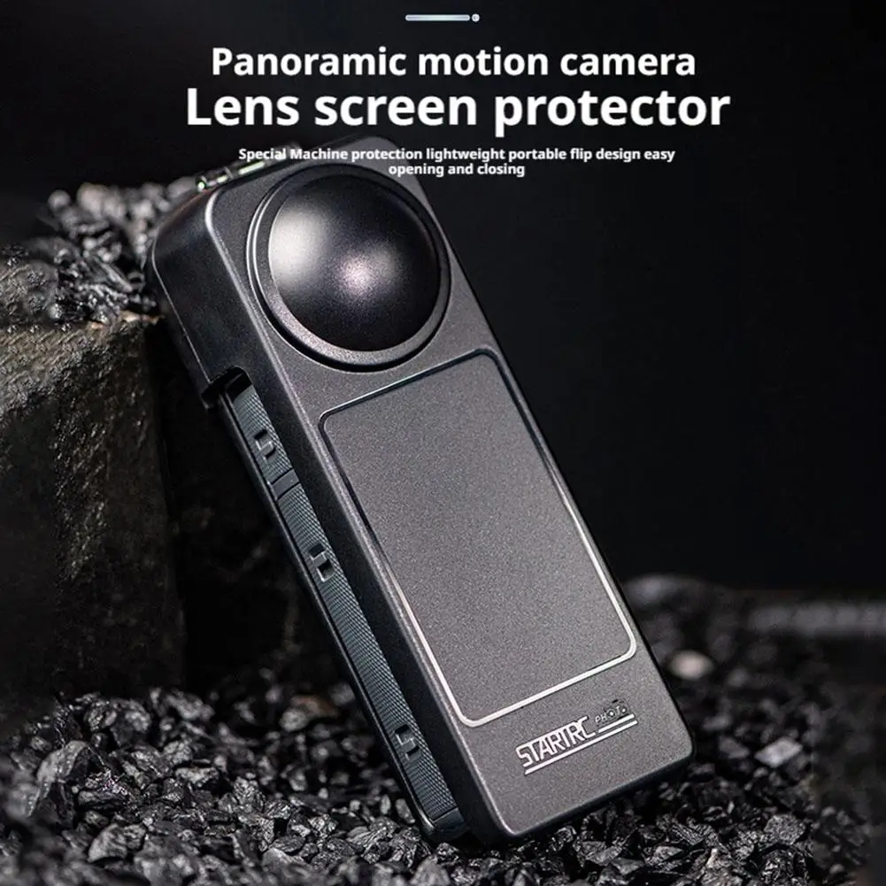 

2in1 Lens Screen Protector Cover For Insta360 X5/X4 Dustproof Anti-scratch Full Coverage Lens Case For Insta 360 X5 Accesso D5K2