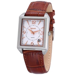 BERNY-Montre-bracelet carrée étanche pour homme, mouvement à quartz, calendrier ATA Yota, montre-bracelet précieuse, bracelet en cuir
