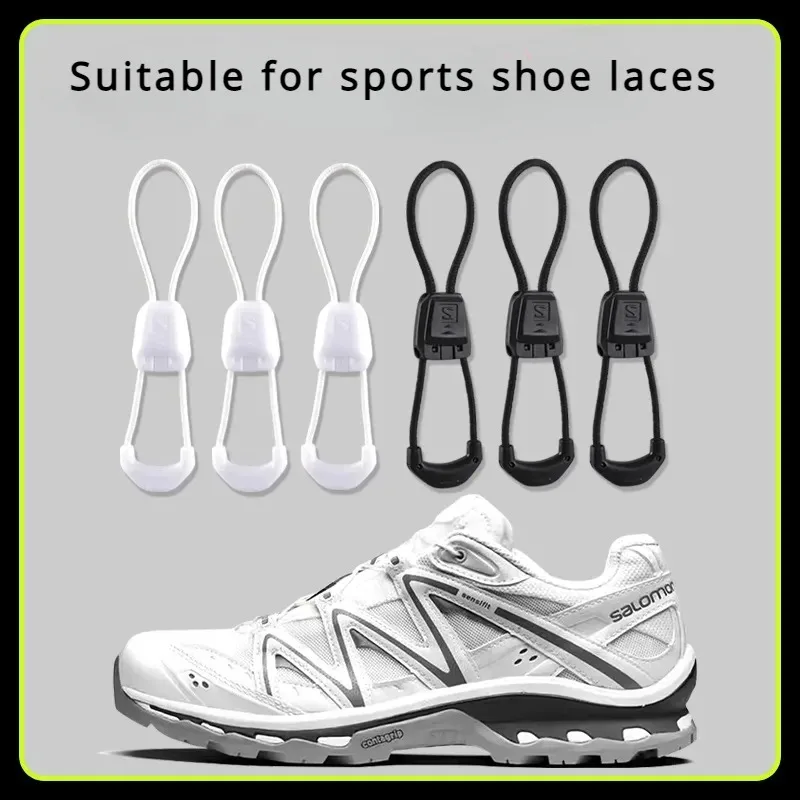New Quick Lace Kit Elastic No Tie Round Tennis Shoe Laces Without Ties Adult Kids Quality Running Sneakers