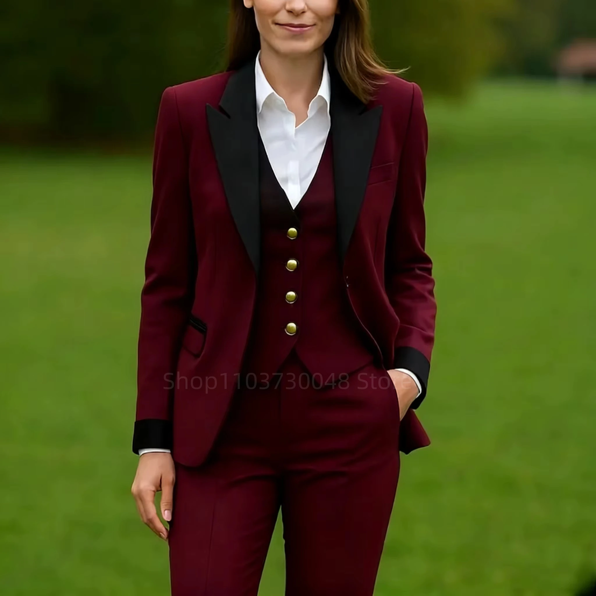 Solid Women 3-Piece Suit Forma - огляд і ціна Women Formal Wear Stitching