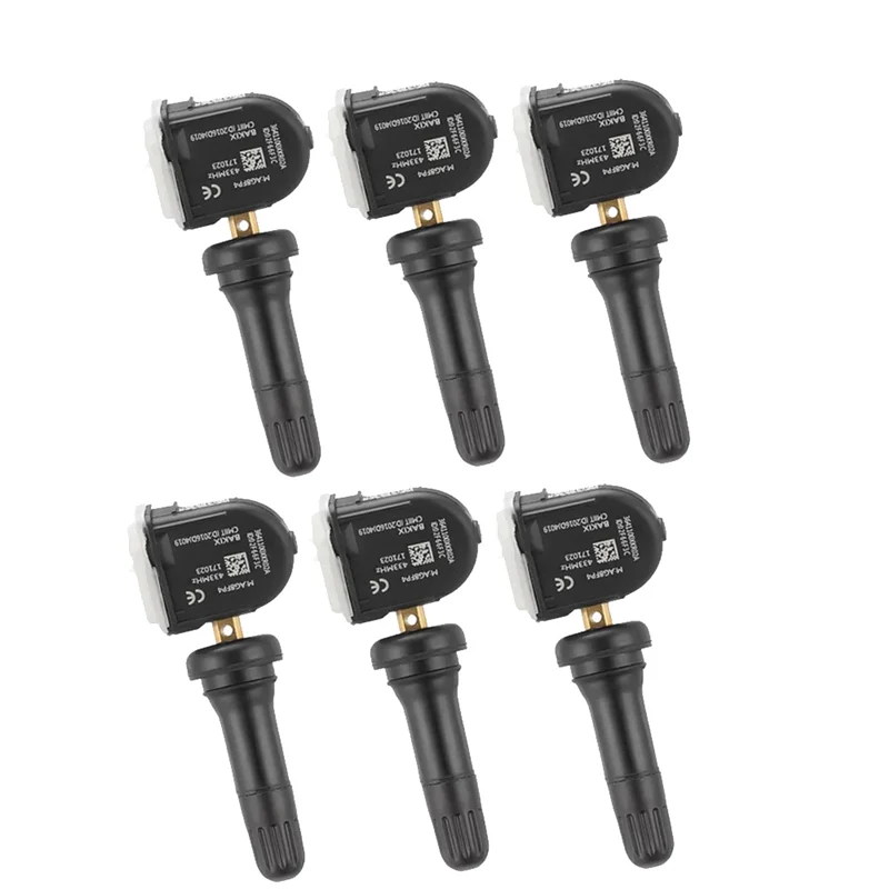 

For Haval F5 F7 H6 H4 H7L Greatwall Great Wall P8 VV5 VV6 VV7 18-20 433Mhz TPMS Car Tyre Pressure Sensor- 6Pcs Set 3641100XKR02A