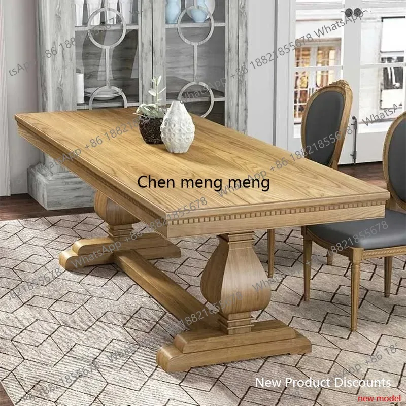 L6080 Luxury Wide Computer Table Desk Large Wooden Home Office Computer Table Coffee Side Writing Escritorio Oficina Furniture