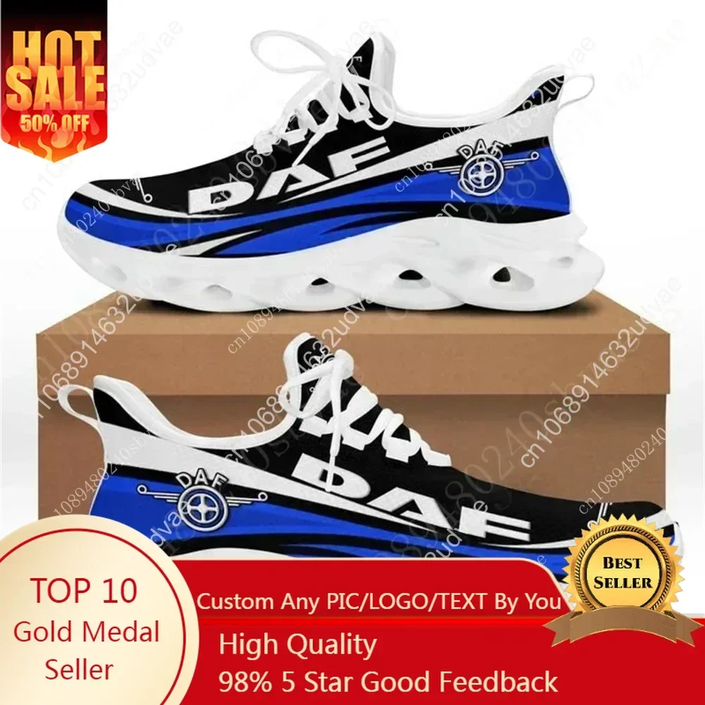 

DAF Men Women Sneakers Big Size Comfortable Sneakers Casual Running Shoes Lightweight Unisex Tennis Sports Custom Made Shoes