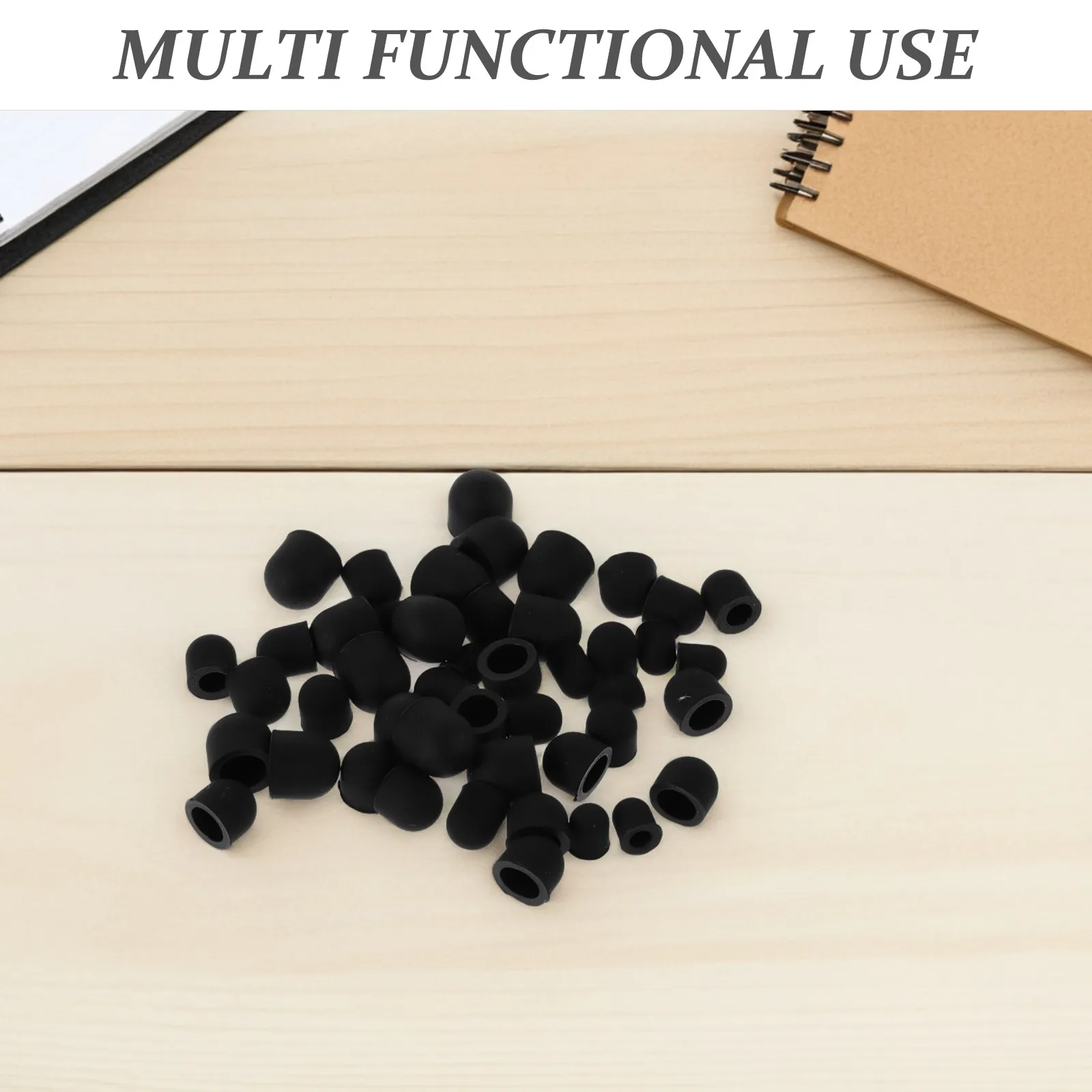 100Pcs Stylus Pen Tips Replacement Silicone Conductive Nibs High Sensitivity Capacitive Touchscreen Tablet Cell Phone Precise
