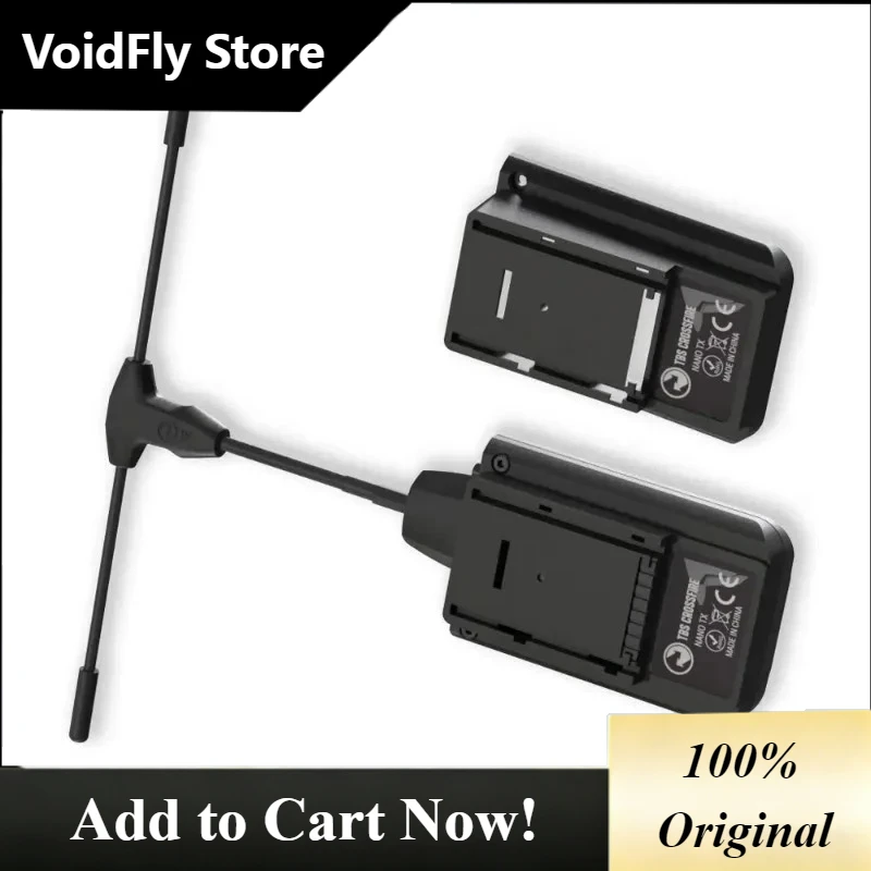VoidFly 1pcs new Original TBS CROSSFIRE NANO TX 915Mhz 40km Long Range RF Module, USB-C Connector 25mw-1w Adjustable Power for F