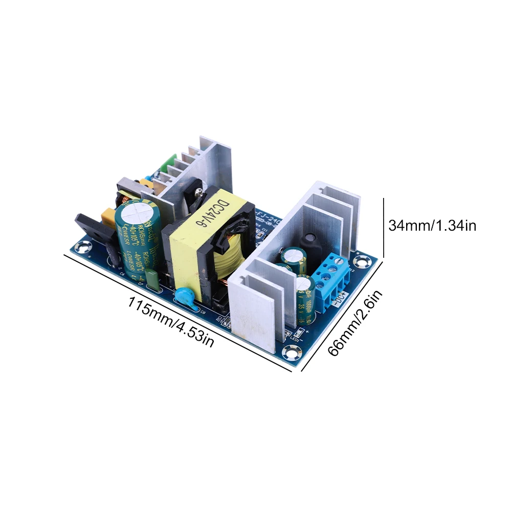AC-DC معزولة التبديل وحدة امدادات الطاقة 150 واط التبديل التيار الزائد ماس كهربائى لوح حماية التيار المتناوب 110 فولت-220 فولت إلى تيار مستمر 24 فولت
