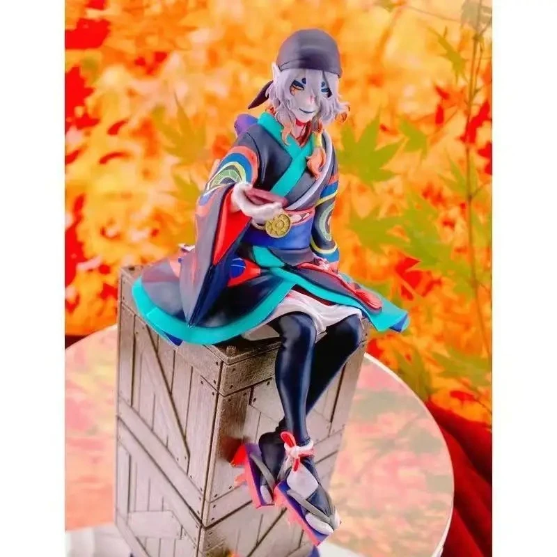 

В наличии оригинальный FuRyu Mononoke Medicine Seller Kusuriuri аниме фигурка игрушка модель из ПВХ стопор для лапши экшн-фигурка кукла