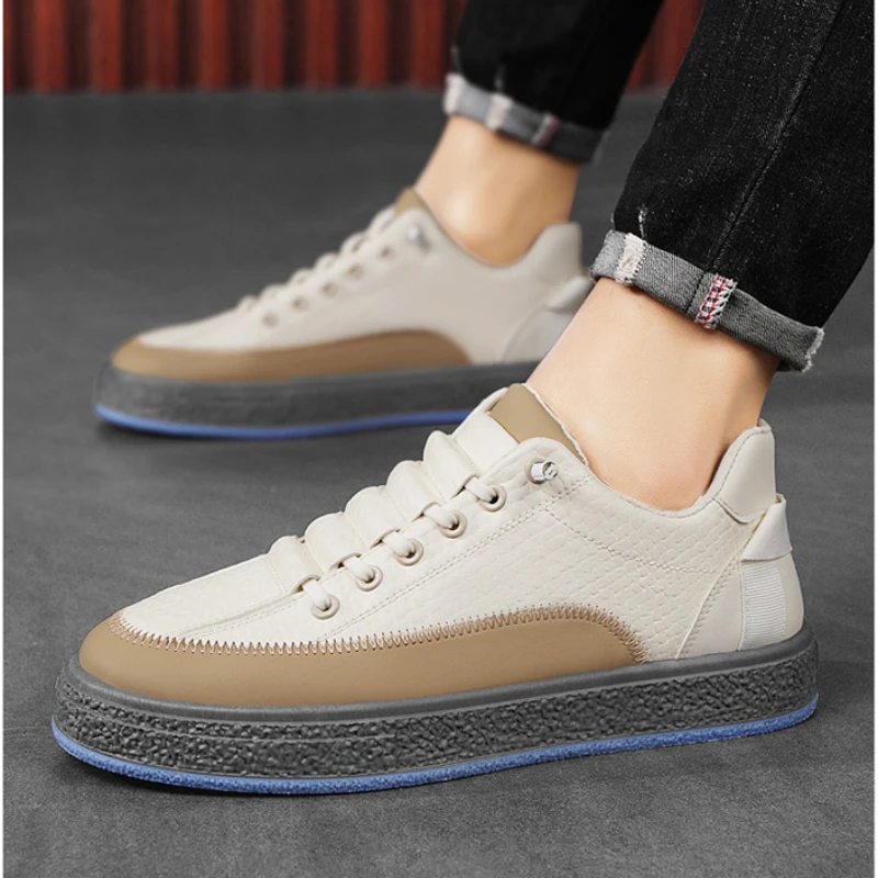 2024 Sneakers da uomo scarpe Casual di marca di lusso scarpe da passeggio traspiranti per uomo scarpe da esterno Sneakers stringate Zapatillas Hombre