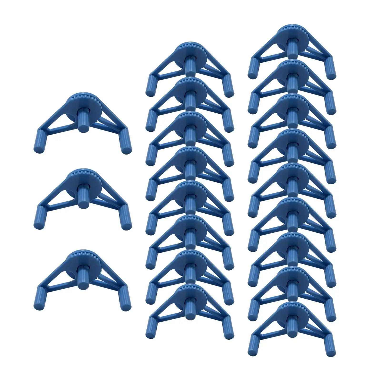 Clips d'entraînement pour tige de plante, 4x20 pièces, Clips de cintreuse pour Branches de plantes, accessoires de contrôle d'entraînement à faible Stress pour légumes