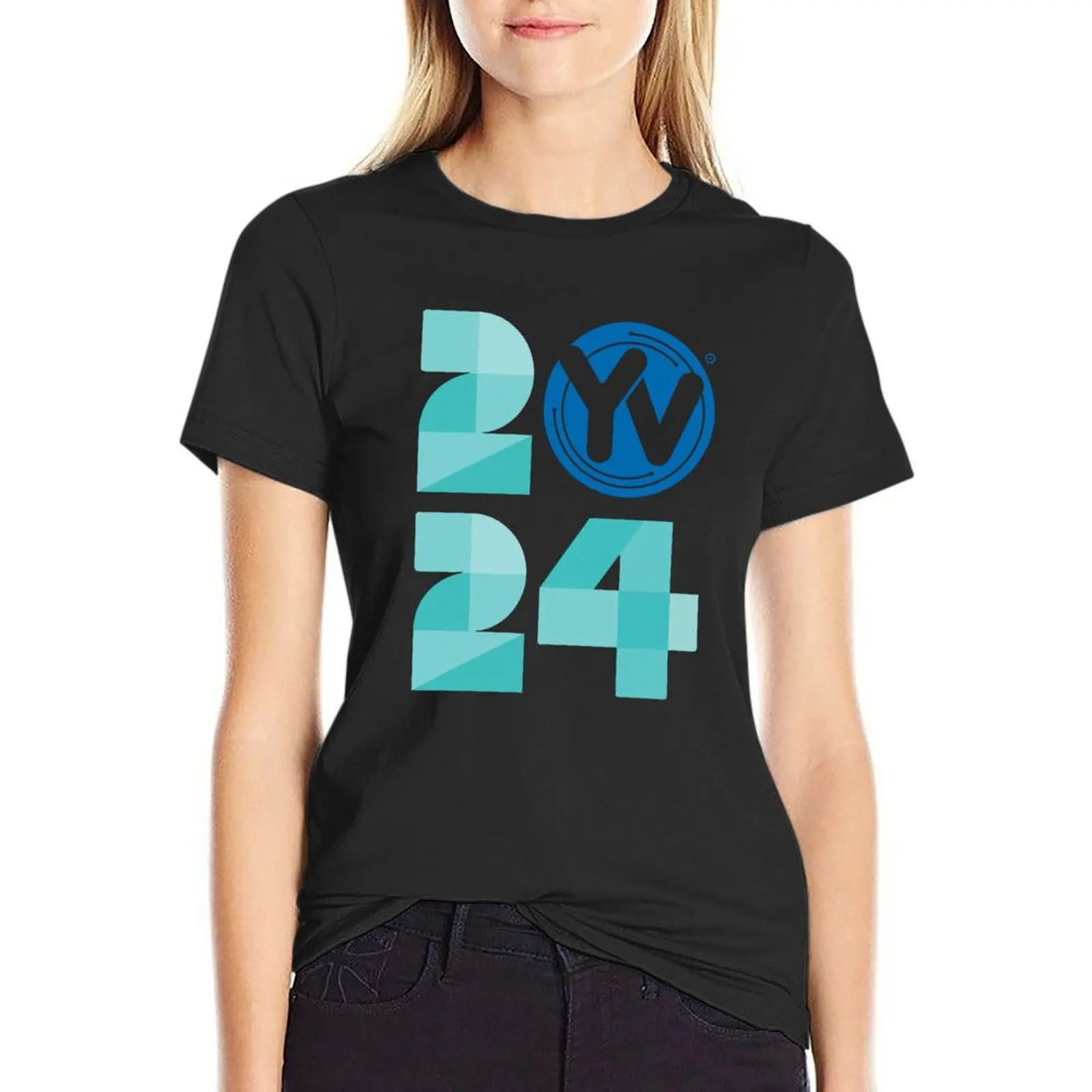 

Young Voices 2024 T Shirt T-Shirt quick drying cute clothes graphics t shirt for Women