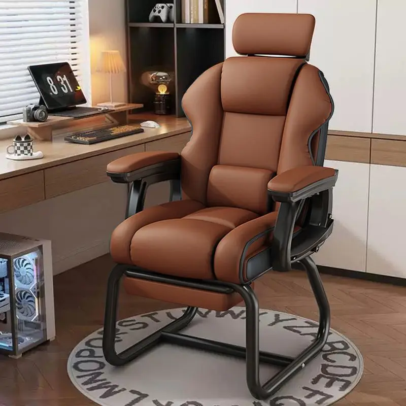 Ergonomic Gaming Chair Reclining Computer Office Chair Comfortable Leather Boss Chair Home Furniture
