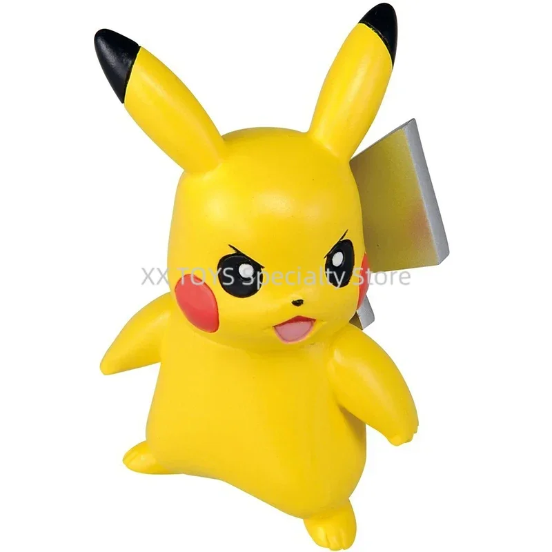 Takara Tomy Pokemon Metal Figure Collection Pikachu Dragonite Snorlax Ditto Charizard 5Cm Collectible Model Game Anime Toys