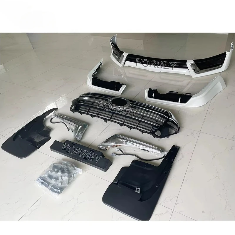 

Car Front Bumper Grille Wide Facelift Bodykit Body Kit Land Cruiser Landcruiser 200 Lc200 2016-2020