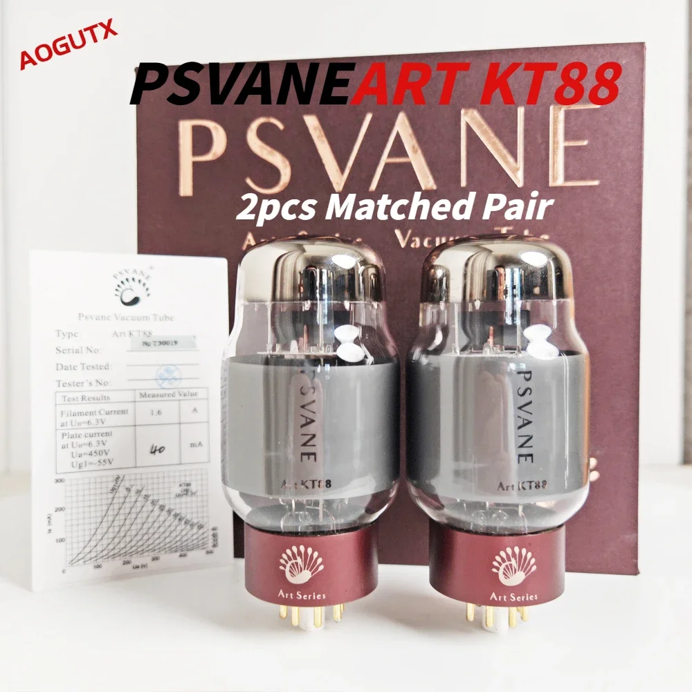 Aogutx PSVANE ART KT88 Vacuum Tube Upgrade 6550 KT120 EL34 KT66 KT77 KT100 WEKT88 Audio Valve Electron Tube Amp Matched Quad