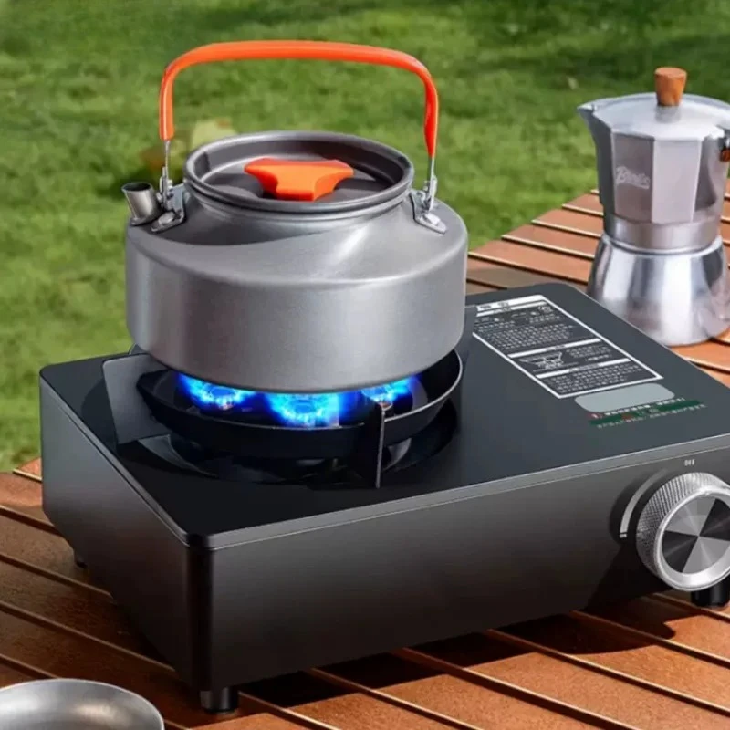 Portable Gas Stove Outdoor New Magnetic Gas Stove Gas Camping Equipment Cooker 6500W High Firepower
