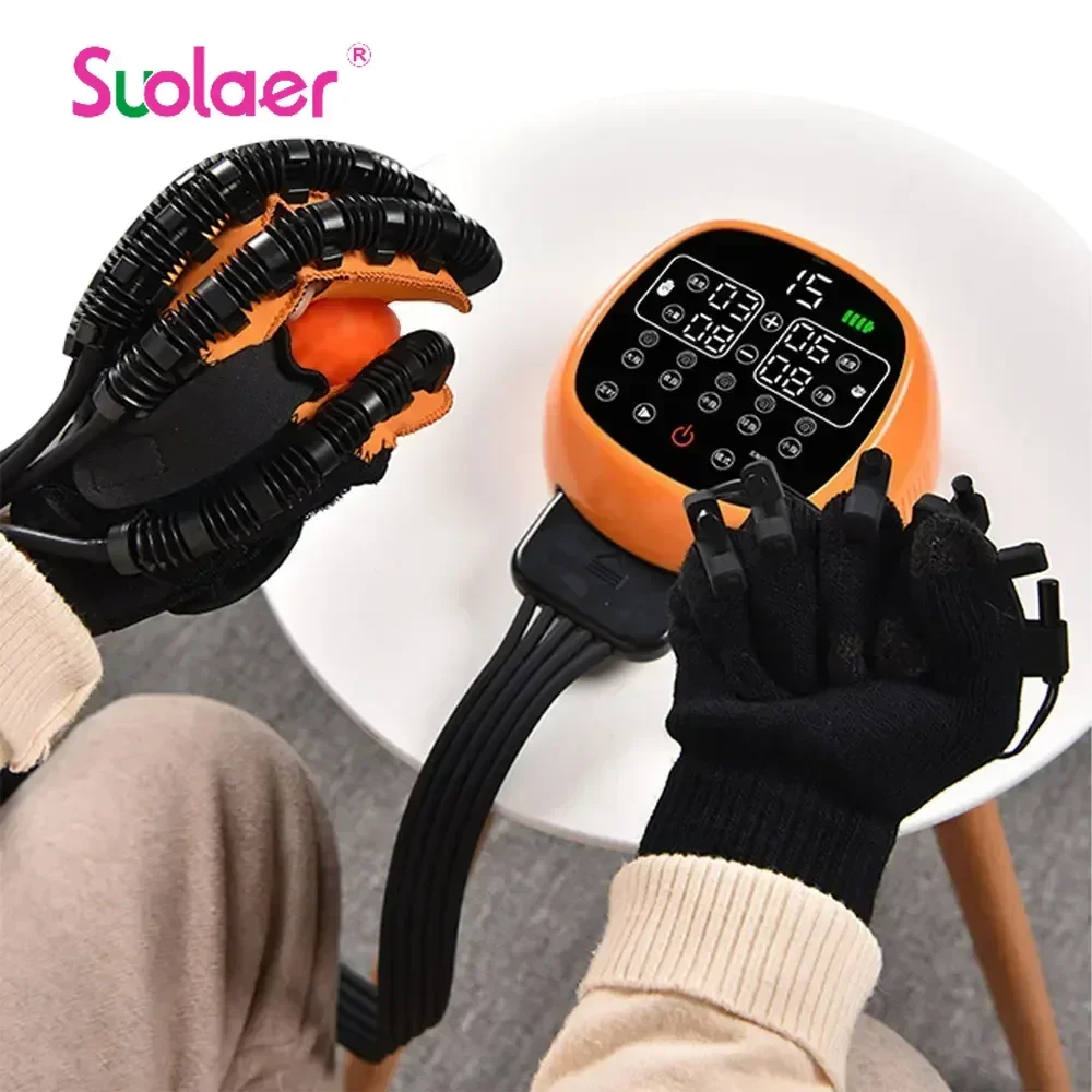 

Stroke hemiplegia glove Hand rehabilitation Device Rehabilitation Robot glove Finger exerciser For Hand function Recovery finger