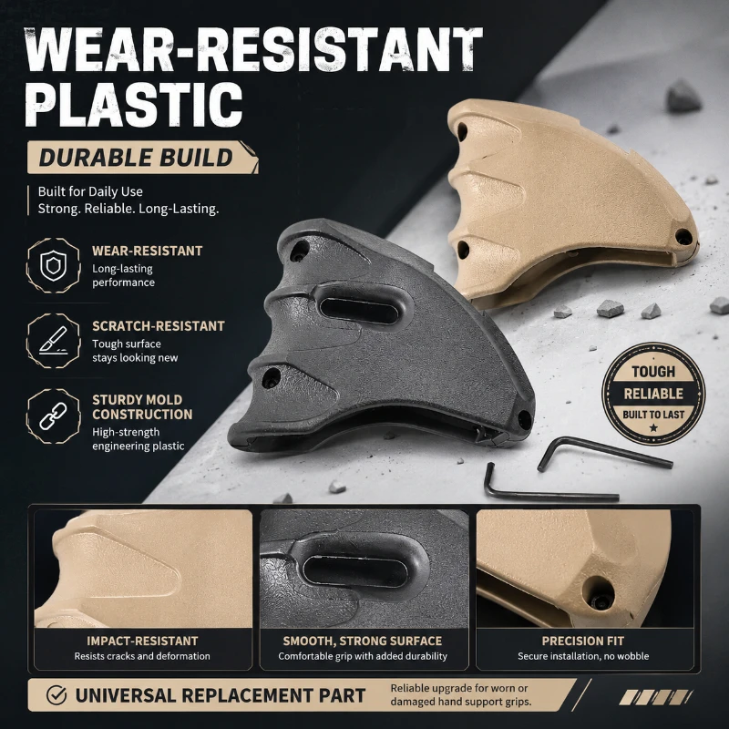 Thick Shockproof Nylon Grip Housing Reserved Side Mount Openings Spare Parts