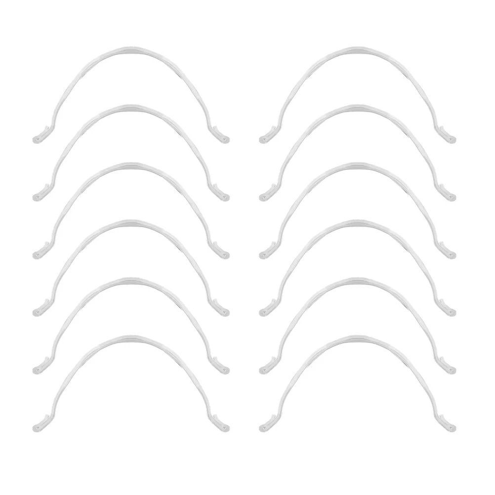 12 шт., кронштейн для маски для рта и носа, полоски для масок, вставка для лица, внутренний держатель, дышащий защитный ремень, полипропилен для детей
