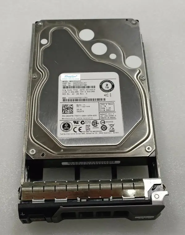 

For 0WDC07 2TB SAS 7.2K 6G 3.5 inch R710 720 Server