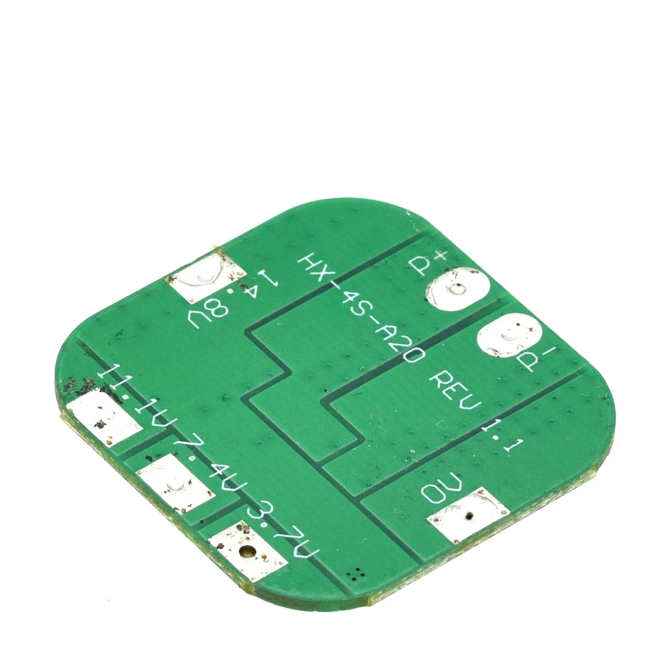 4S 20A 14,8V 16,8V BMS Lithium-Batterie-Schutzplatine 18650 Li-Ion LiCoO2 LiMn2O4 Batterieschutz-PCB PCM-Modul 1-5 Stück – Detail 3
