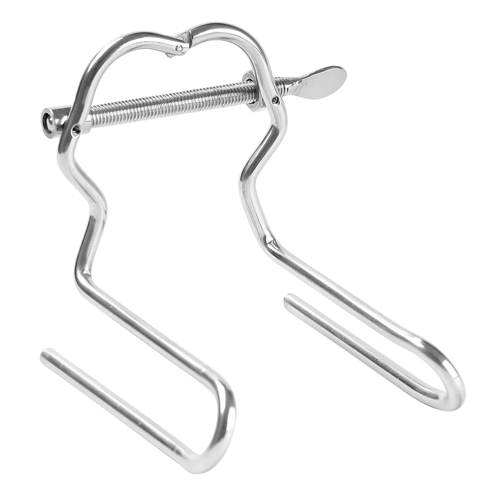 1pcs, Adjustable metal vaginal dilators, anal dilators, vaginal peeping, adult sex toys view 5