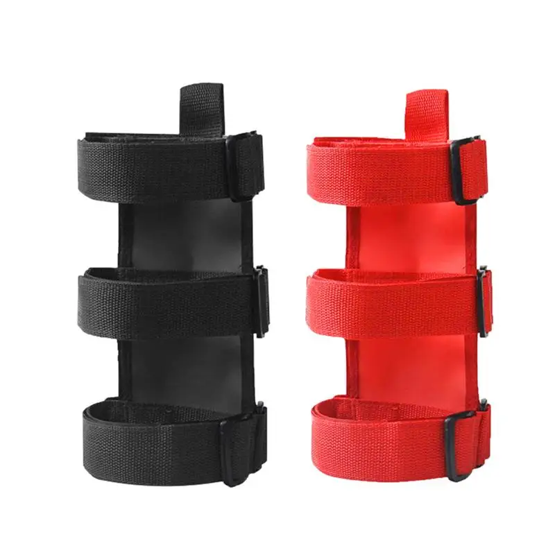 Adjustable Extinguisher Mount Strap for JeepWrangler Roll Bar Fire Extinguisher Holder Car Fire Extinguisher Holder Belt