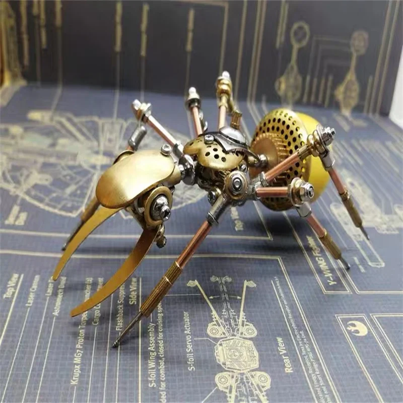 Mechanical insect diy metal assembly model ant 3D three-dimensional puzzle creative adult handmade gift