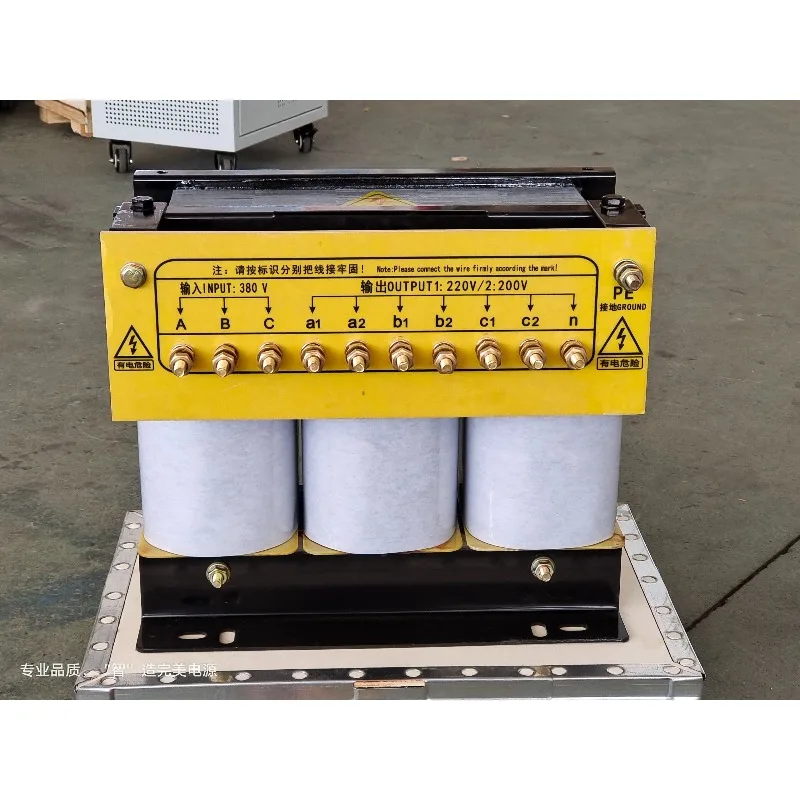 نوع جاف ثلاث مراحل 120 فولت 220 فولت إلى 240 فولت 380 فولت 440 فولت 45 كيلو فولت أمبير محول طاقة تنحى 10kva 10kw 20kw 3 محول مراحل 415 فولت