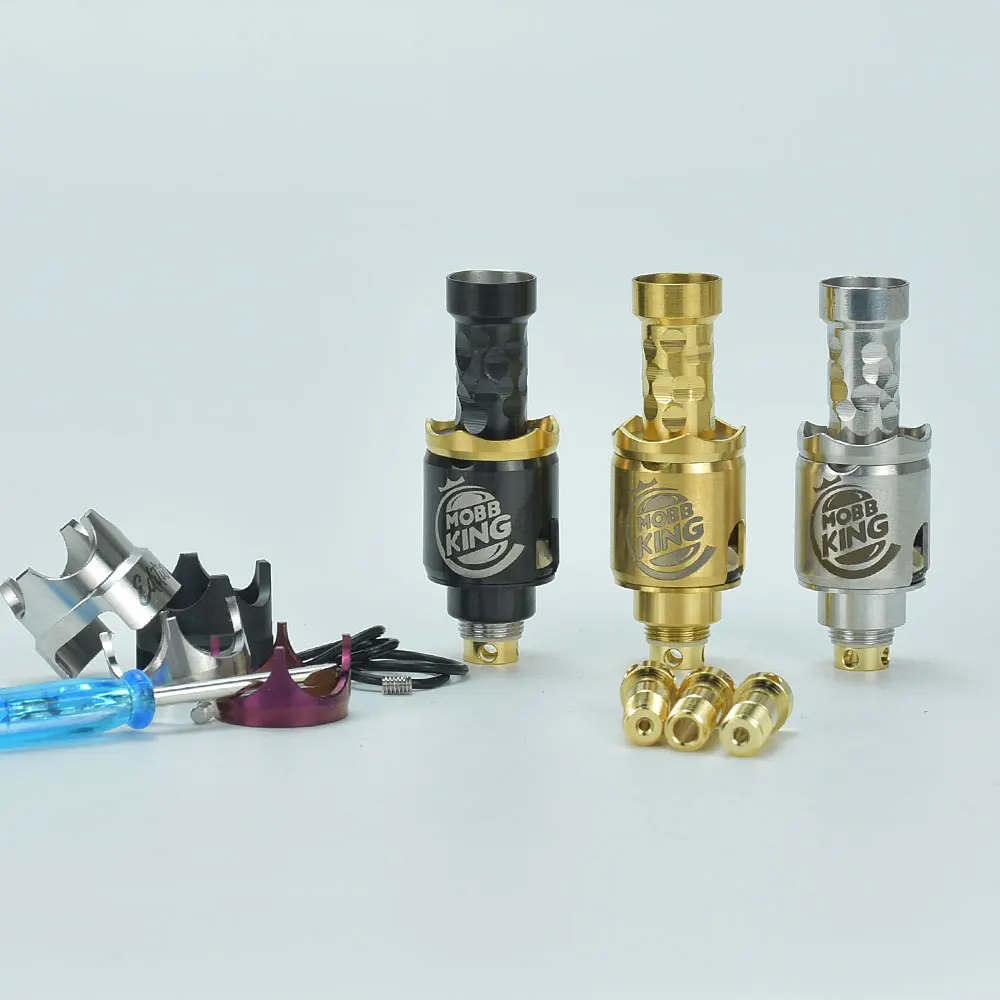 

MOBB Mini King Style RBA vape Bridge 316SS for sxk Billet box / BB / Boro prc boro tank vs Unkwn One Unreal Style RBA Bridge