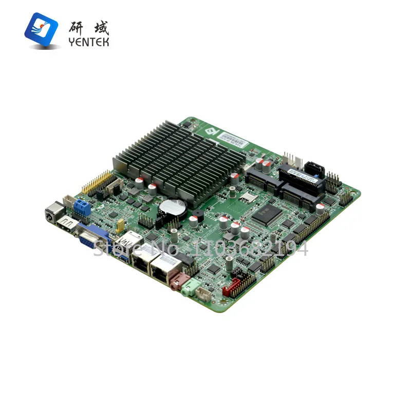 

B190 Industrial Control Mainboard J1900 Mini Itx Industrial All-in-One Computer J1800 Dual Network Port 6 Strings