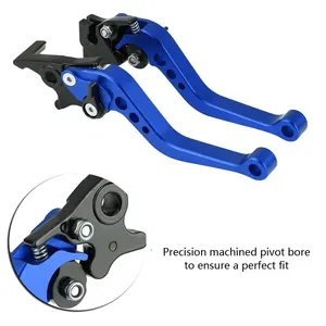 Universal motorcycle brake and clutch lever, proper drum lever for BMW, Honda, Suzuki, modification accessories, CNC alloy 10 Main Sales Brakes - №1
