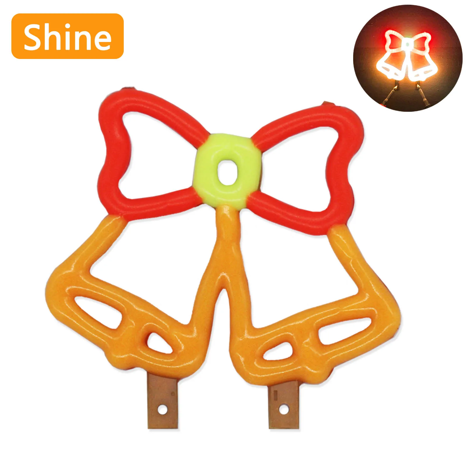 

DC3V LED Cob Bell Filament LED Pattern Filament Diode Birthday Party Christmas Decoration Edison Light Bulb Accessories DIY