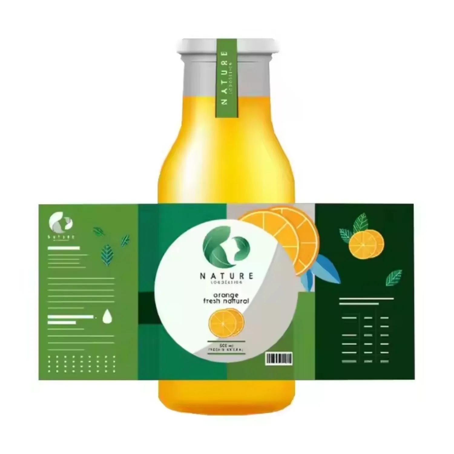 Custom Adhesive Vinyl LOGO Beverage Labels Glass Label Logo Stickers for Packaging Label