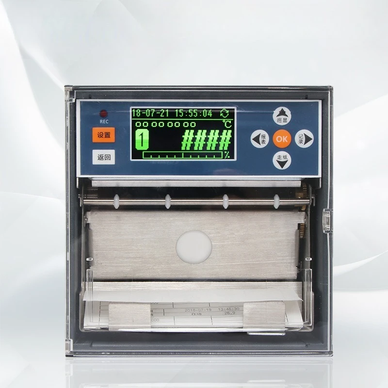 

Printed curve recorder, temperature and humidity current voltage pressure furnace temperature paper recording instrument