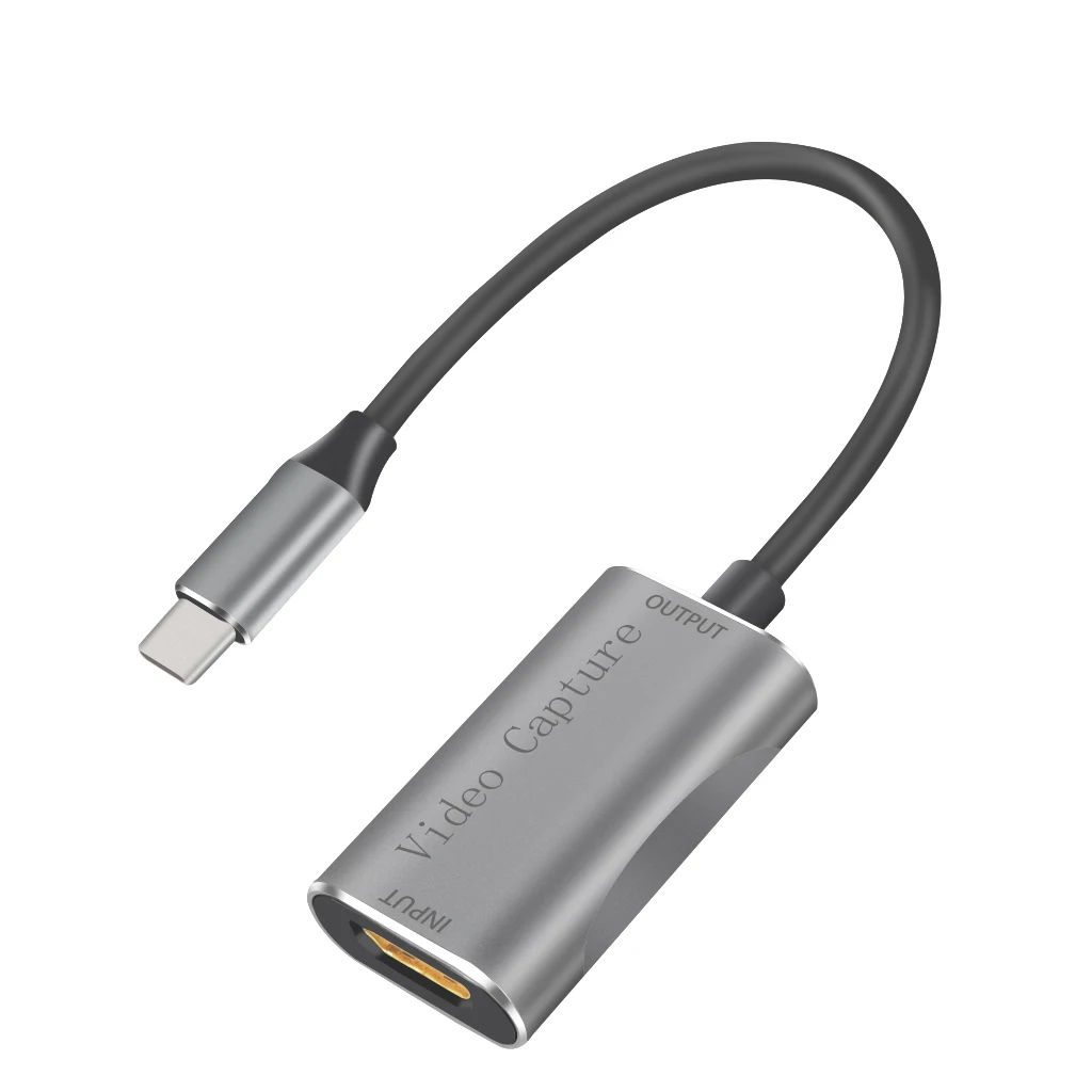 HDMI-compatible 4K HD Audio Video Capture Card 1080P 60Hz Video Recording Live Steaming Capture Adapter for PS4/5 Xbox Switch