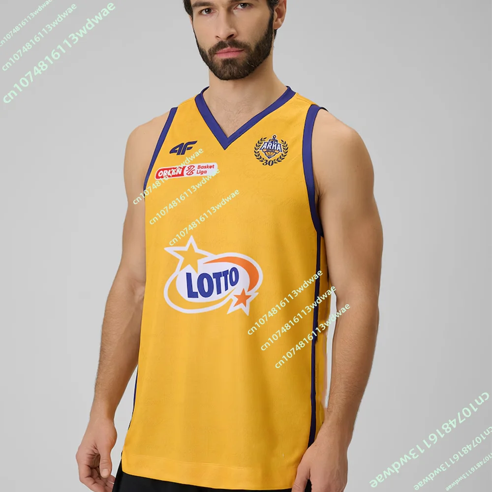 

Poland PLK New 25/26 Basketball Jersey 3D Print AMW Arka Gdynia Home Away Adult KID Breathable Mens T-Shirt Vest Cycling shirt