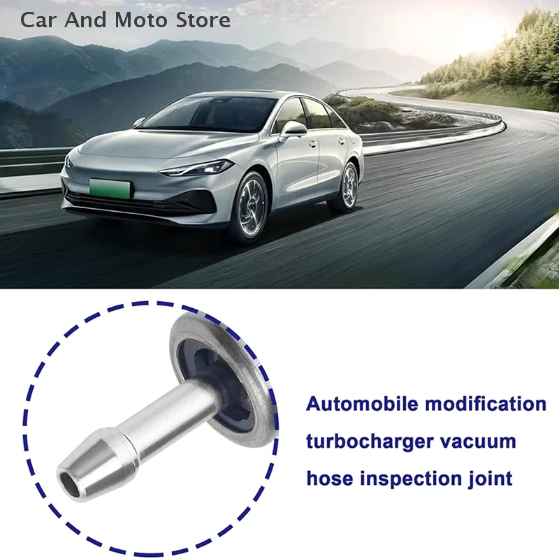 Nuevo Kit de ajuste de grifo rápido de presión Turbo Boost, fuente de presión en manguera de silicona, boquilla de manguera de refuerzo, accesorio de calibre de vacío Turbo