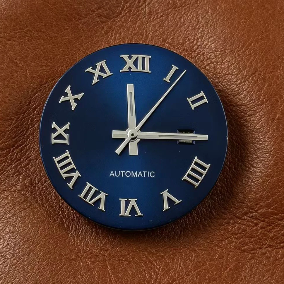 Used for NH05 Movement Watch Accessories NH05 24.5mm Dial Women's Automatic Watch Customized Logo Dial Roman Numeral Dial