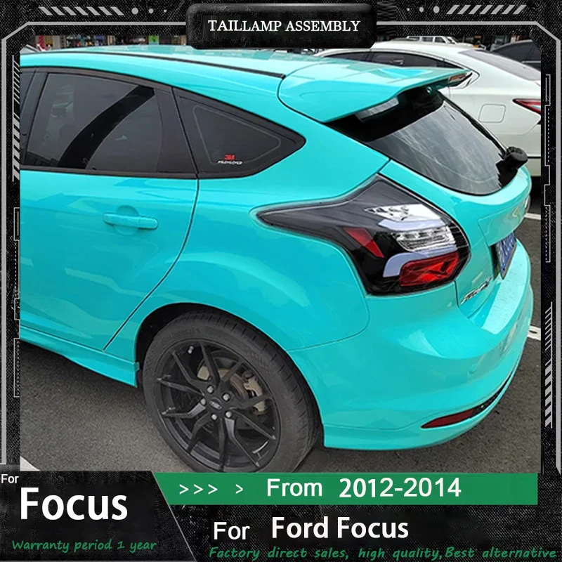 Car Styling for Ford Focus Tail Light 2012 2013 2014 Focus Taillight Rear DRL Fog Brake Turn Signal Reversing
