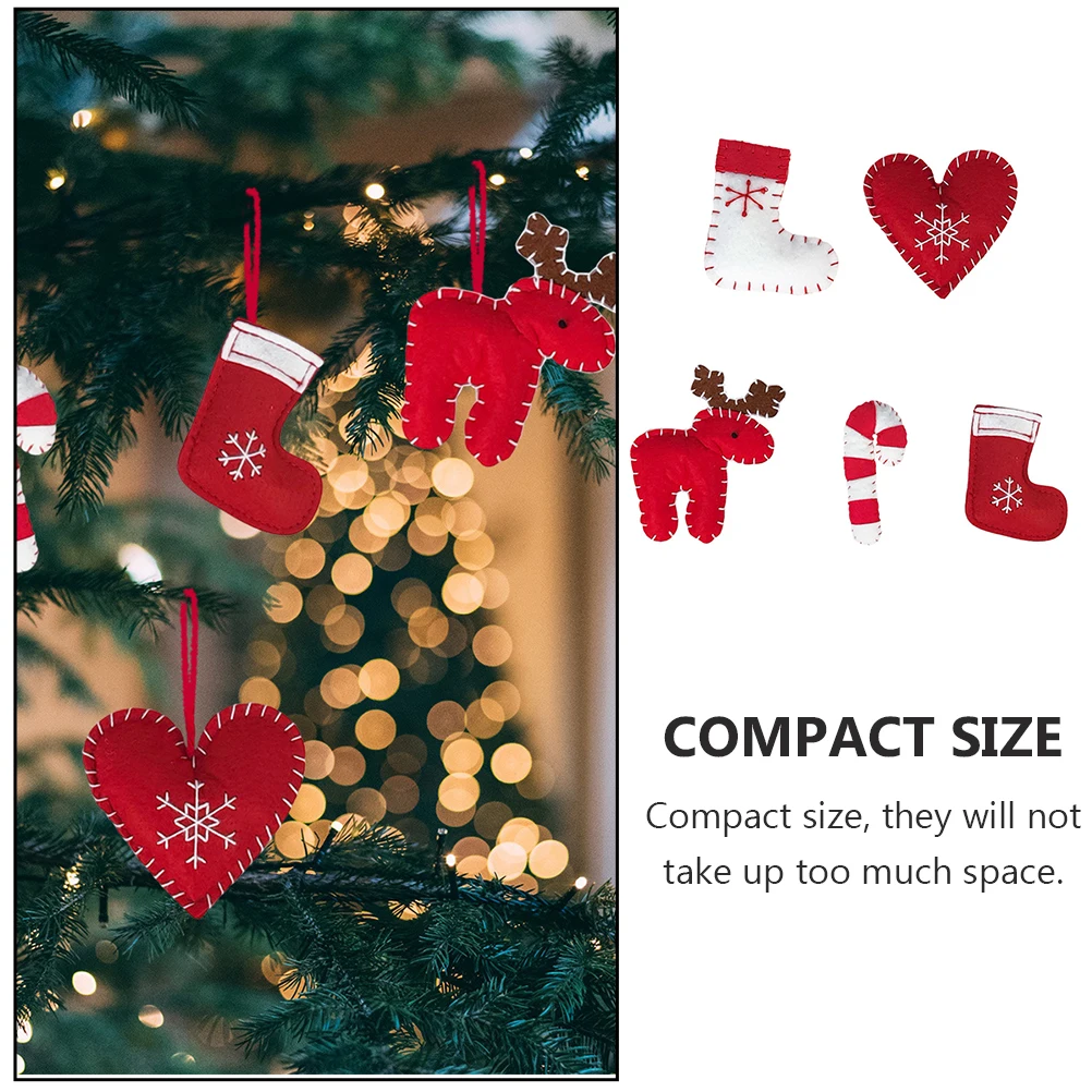 

5Pcs Christmas Elk Hanging Decor Exquisite Xmas Scene Pendants Xmas Festival Ornaments Christmas Tree Decorative Adornments