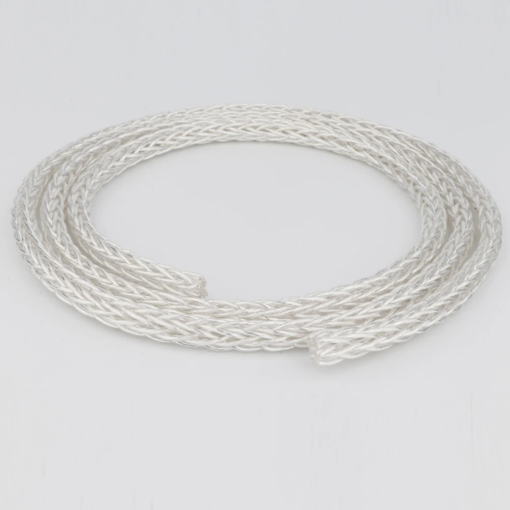 L303 Preffair 8AG 16Stand OCC медный посеребренный кабель аудио провод громкоговорителя для усилителя динамика CD DVD плеер проигрыватель