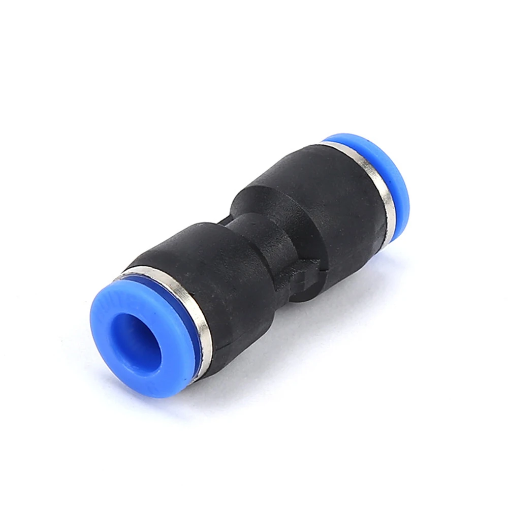 

Air Pneumatic PG 4mm 6mm 8mm 10mm 12mm 14mm air water Hose Tube One Touch Straight push-in Fittings Plastic Quick Connector tube