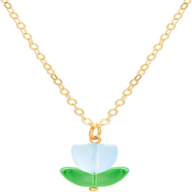 

Enhance your style with beautiful, fashionable floral initial letter necklaces - Elevate your look with this stylish, elegant je